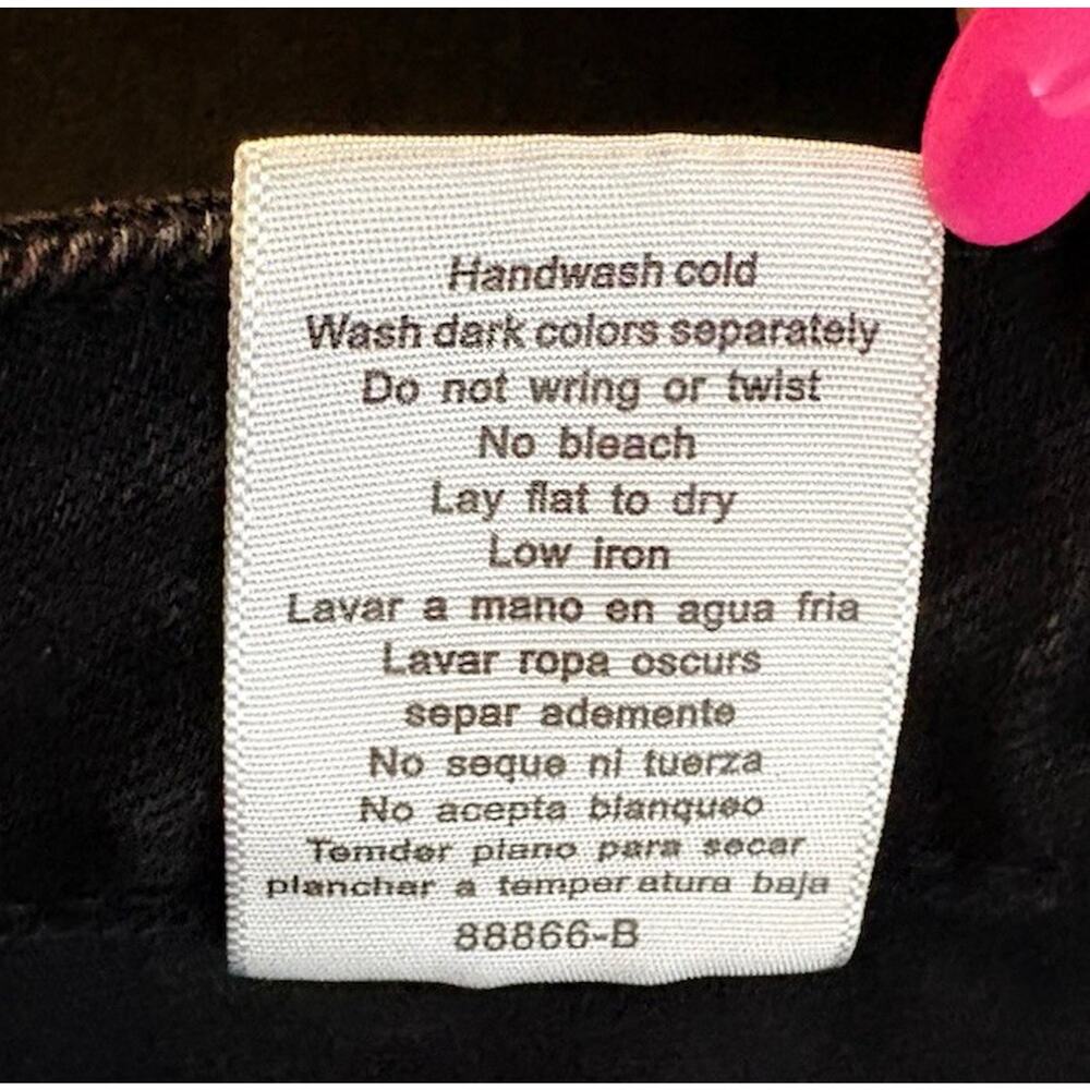 Judy Blue High Waist Tummy Control Straight Fit Black Denim Jeans Size 20W - Picture 8 of 9
